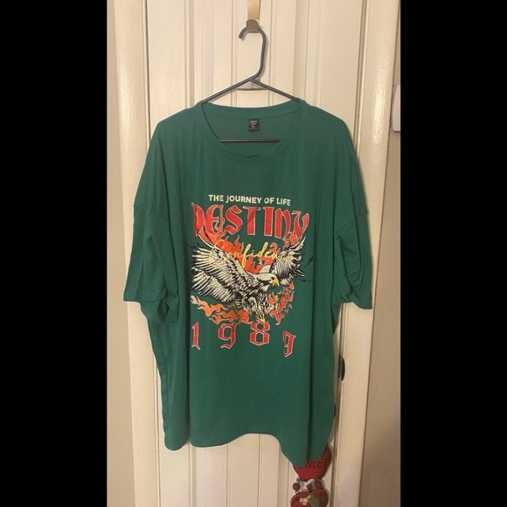 Green shirt from shein Brand new